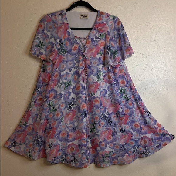 Show Me Your Mumu Lace up Dress Size Small - Picture 1 of 9